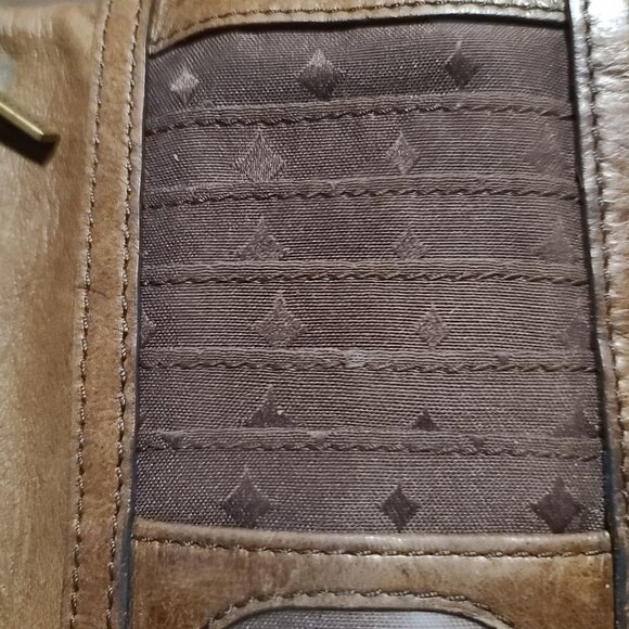 Vintage Fossil  "Long Live Vintage 1954" Women's Emory Wallet Leather Organizer - Picture 8 of 16